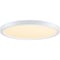 Westinghouse Fixture Ceiling LED Dimmable Flush-Mount 30W Color Temp Select 15In White Finish White AcrylicShade 6133500 - alternate 1